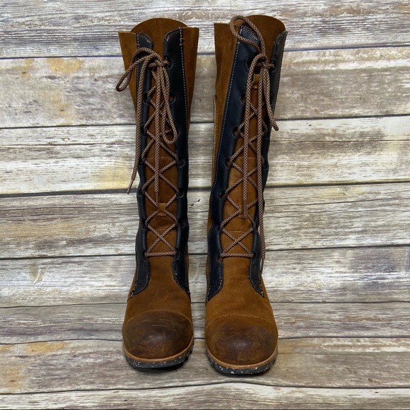 Sorel 9.5 Cate The Great Wedge Waterproof Boot - Picture 4 of 9